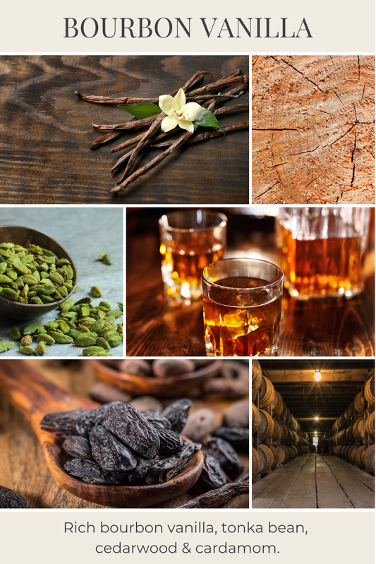 Eco Candle Company - 6oz eco candle BOURBON VANILLA