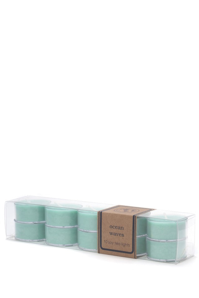 Eco Candle Company - Tea light 10pk - Ocean Waves