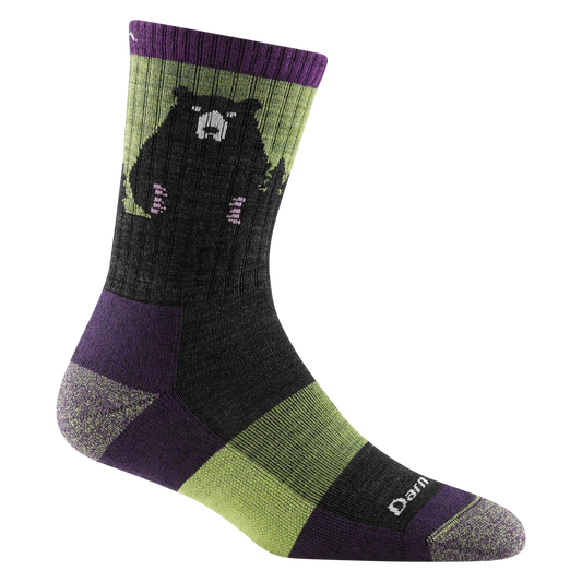Darn Tough Women's Bear Town Micro Crew Lightweight Hiking Sock