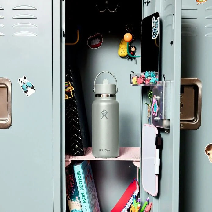 Hydro Flask 32 oz Wide Mouth Water Bottle with Flex Straw Cap