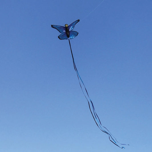 In the Breeze Blue Morpho Butterfly Kite