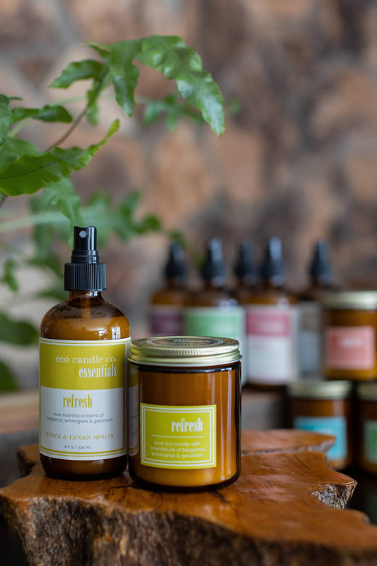 Eco Candle Company Essentials Room and Linen Spray - Refresh