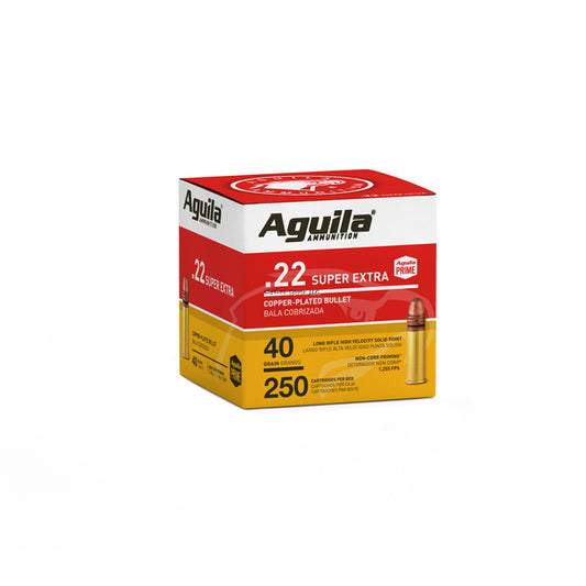 22 LR Aguila HV 40 Grain 250 Rounds