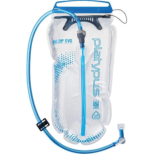 Big Zip™ EVO 2L Hydration Reservoir – Premium, Taste-Free with 50% Faster Flow Rate