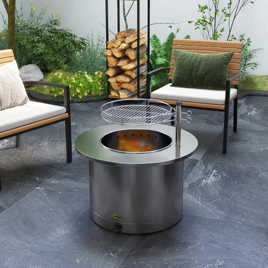 Outsunny Outdoor Fire Pit