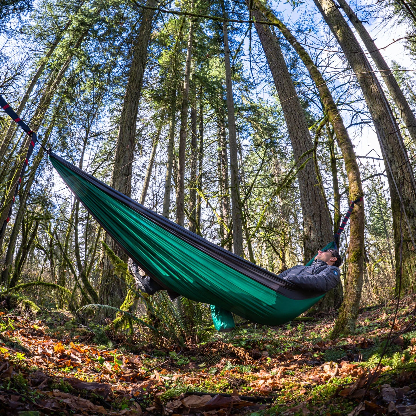 Double Deluxe Hammock with Straps – 2 Person Camping Hammock