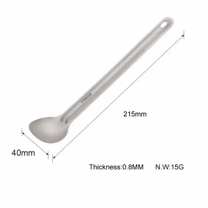 RBO Long-Handle Titanium Spoon