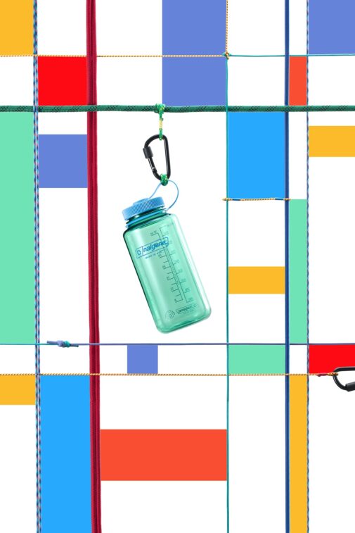 Nalgene 32oz Wide Mouth Water Bottle - Pastel Green