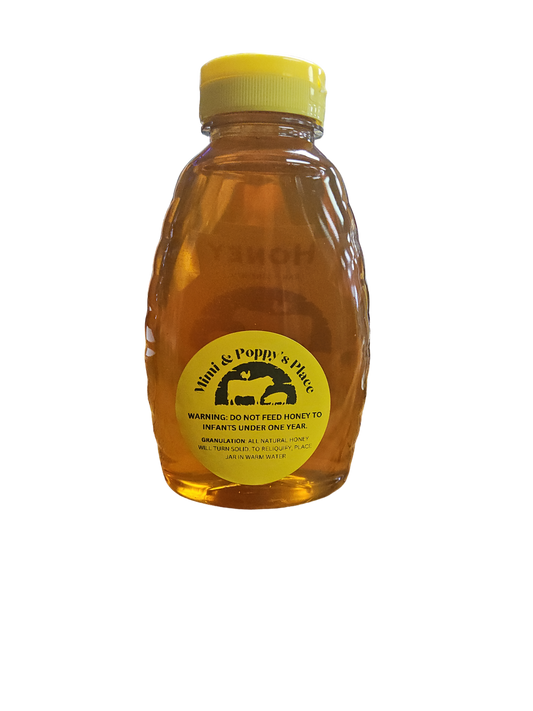 Mimi & Poppy's Honey Raw-strained