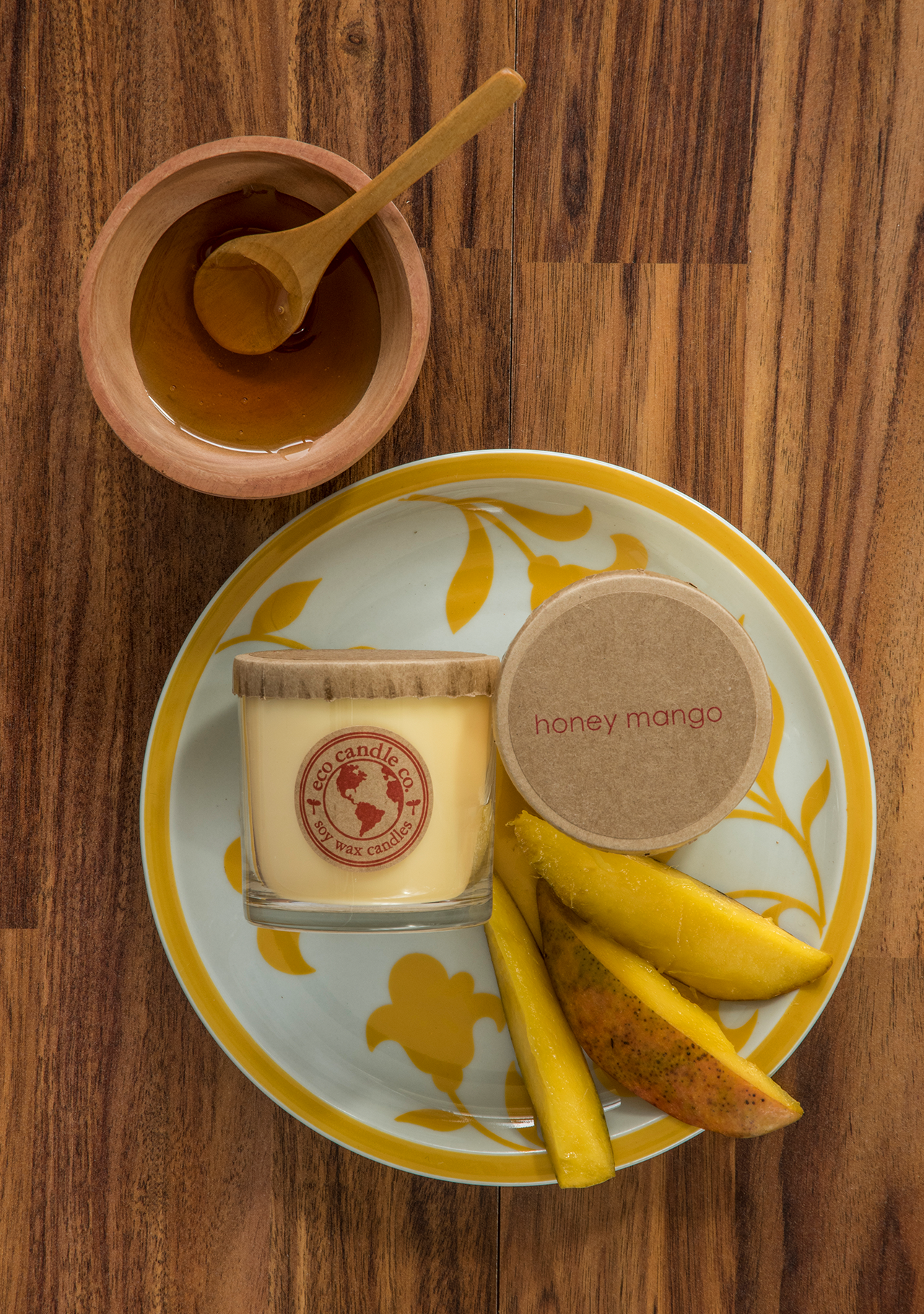 Eco Candle Company - 6oz eco candle HONEY MANGO