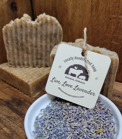 Mimi and Poppy's Place Live, Love Lavender Soap