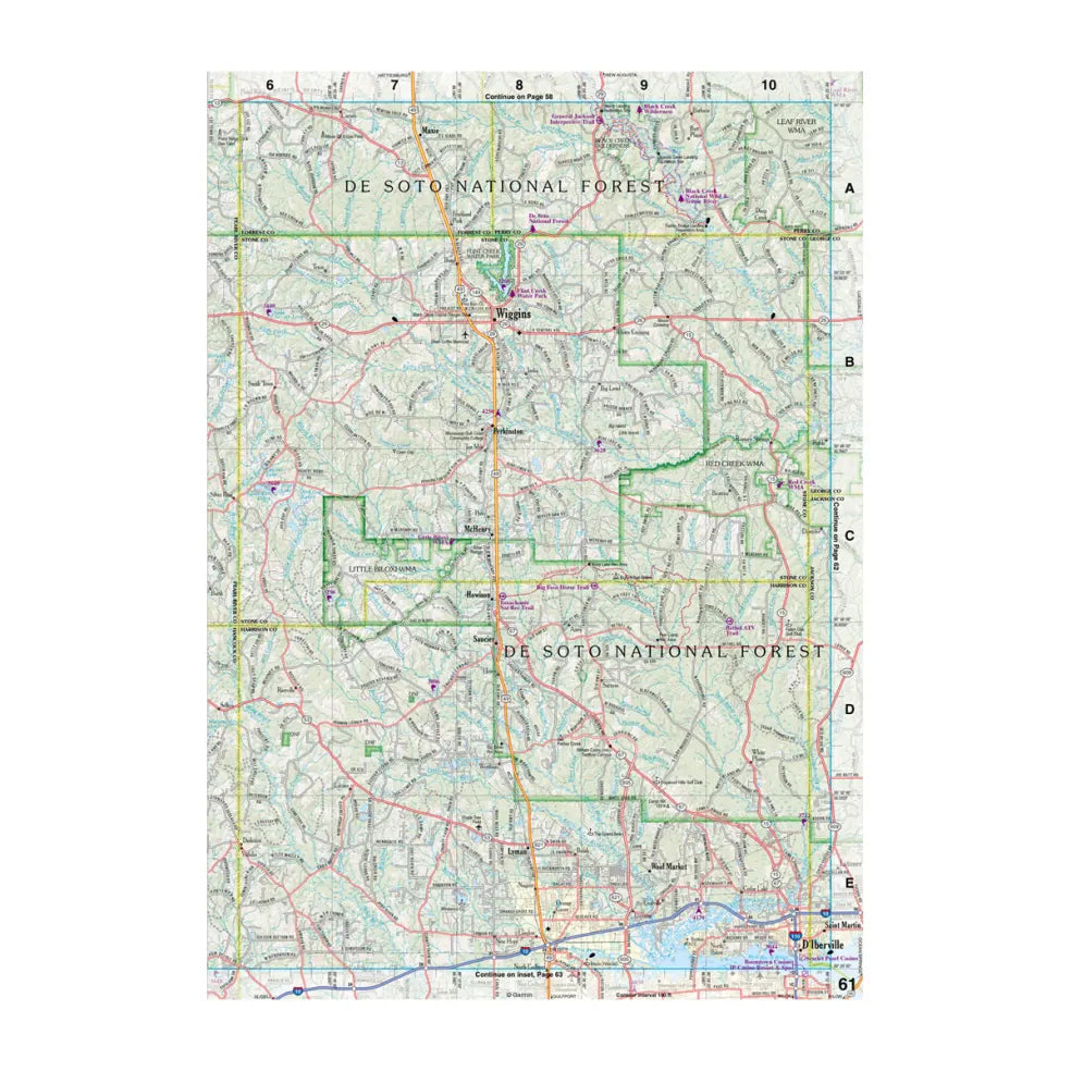 Show Dealer Prices DeLorme® Atlas & Gazetteer Paper Maps Mississippi