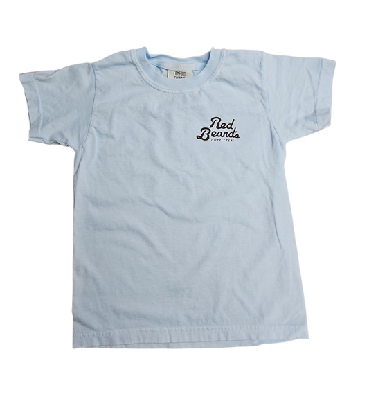 Youth Mobile Bay Shrimp Boat T-Shirt – Coastal Alabama Kids Tee