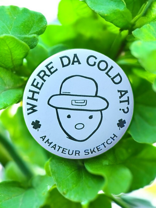 Crichton Leprechaun Amateur Sketch Pin