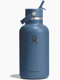 Hydro Flask 64 oz Wide Mouth Water Bottle with Flex Straw Cap
