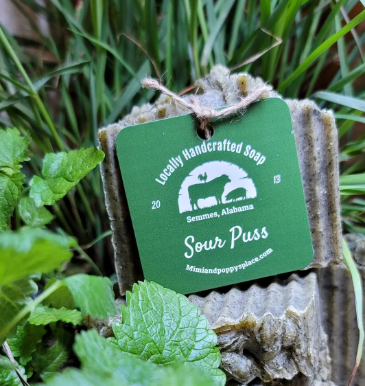 Mimi and Poppy's Place Sour Puss Soap