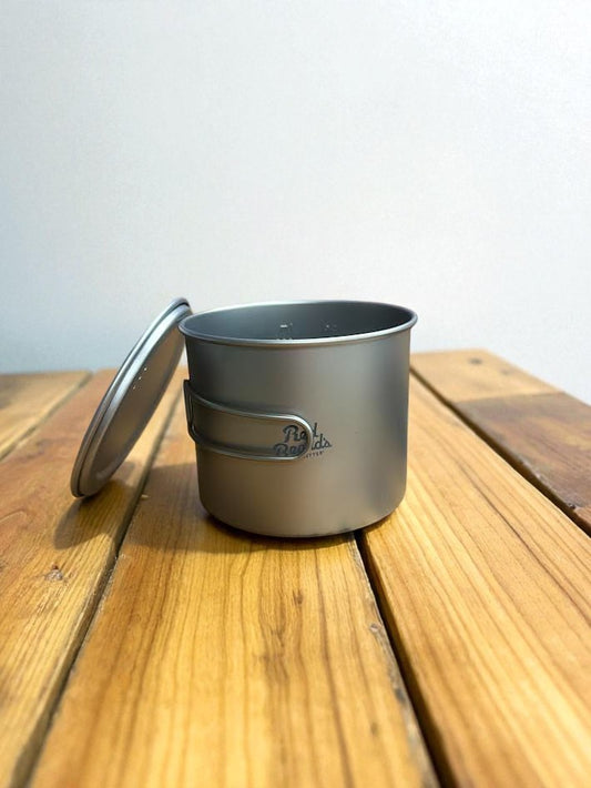 RBO 1.1L Titanium Cooking Pot – Ultralight Camp & Backpacking Cookware