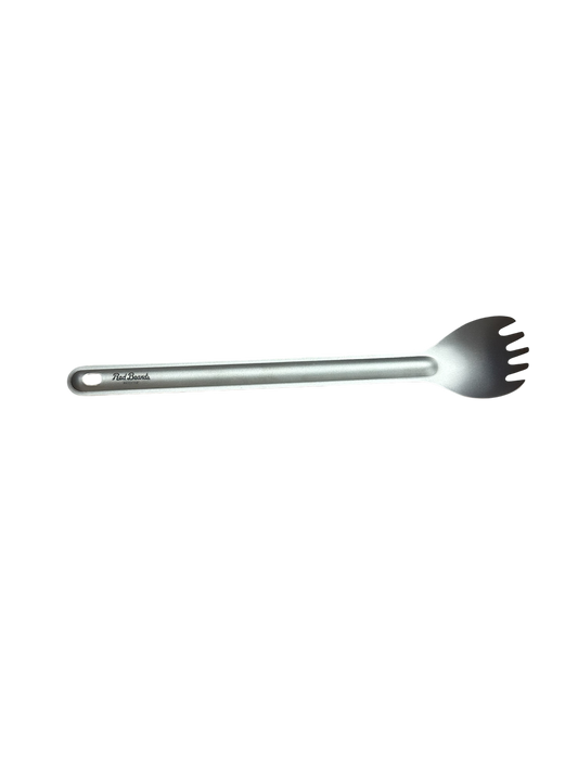Red Beard’s Outfitter Long Handle Titanium Backpacking Spork included in RBO Larger Camp Cooking Gift Bundle