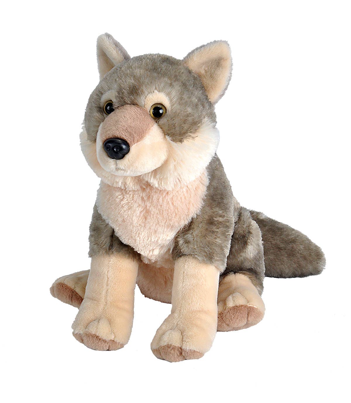 Wild Republic Cuddlekins Wolf Stuffed Animal, 12 Inch, product view