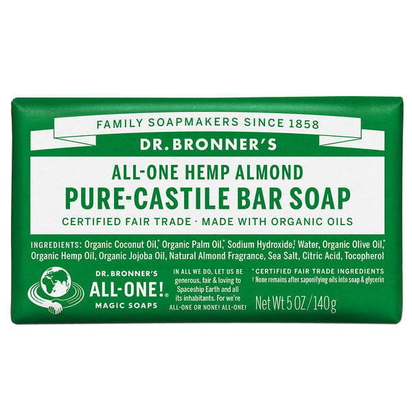 Dr Bronner's Pure Castile Bar Soap