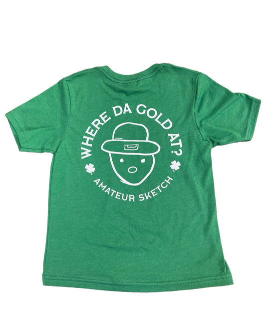 Youth Crichton Leprechaun Amateur Sketch Tee