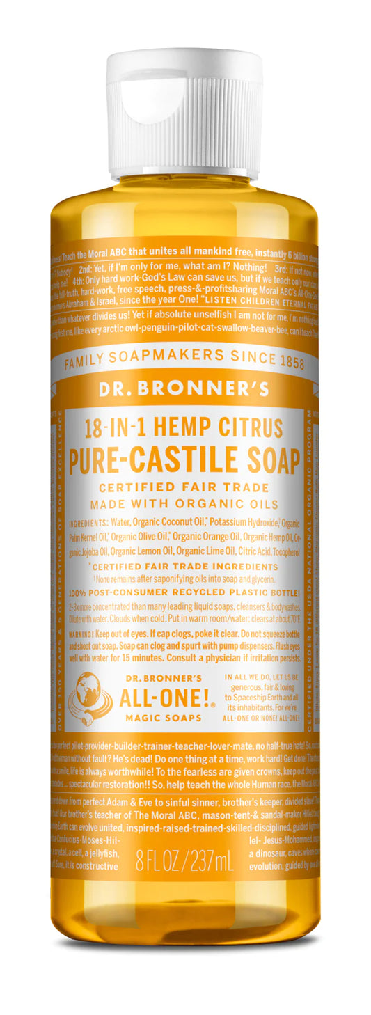 Dr. Bronner's Liquid Soap - Citrus