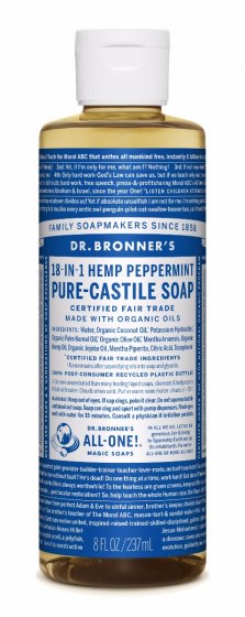 Dr Bronner's Liquid Soap - Peppermint