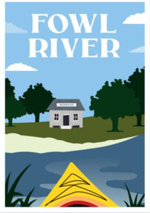 Fowl River Sticker