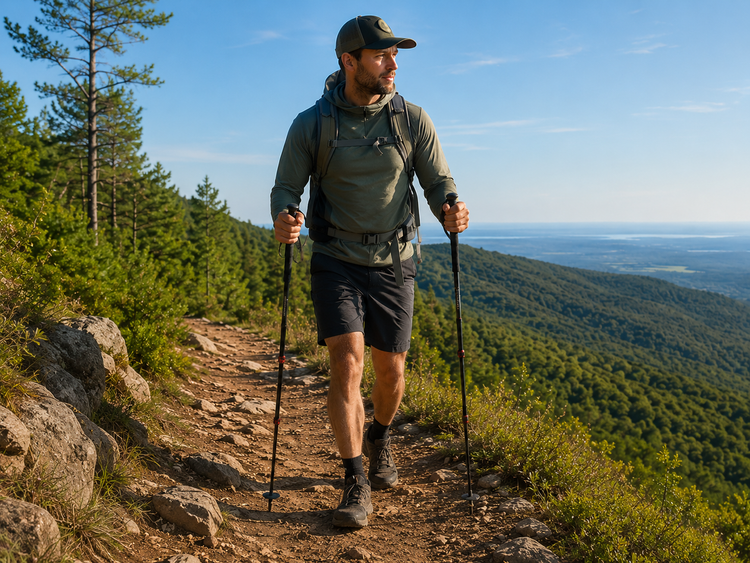 LEKI trekking poles for hiking and backpacking at Red Beard’s Outfitter in Mobile Alabama