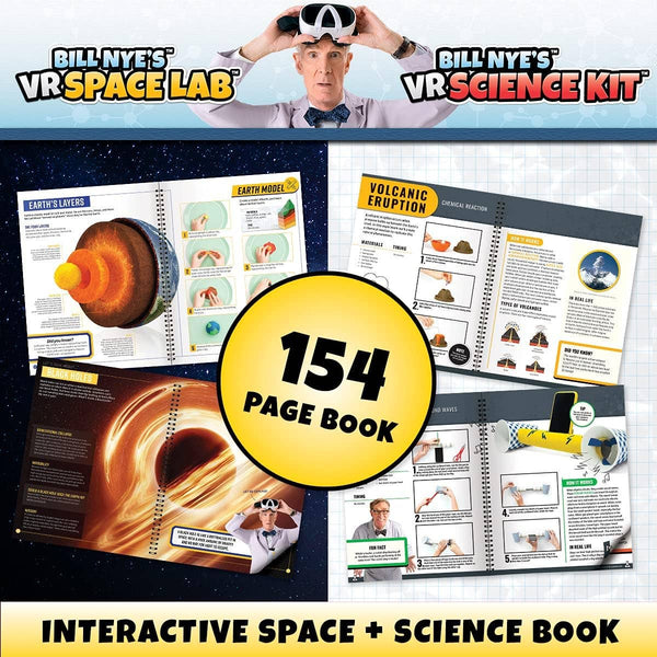 Abacus Brands, Inc. - Bill Nye's Bundle Pack - VR Space Lab & Science Kit