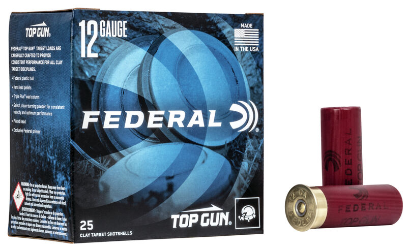 Federal Top Gun 12 Gauge 8 Shot Size Ammunition