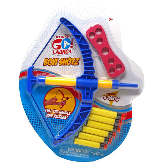 Toysmith Bow Shotz™ – Kids Foam Dart Bow Toy