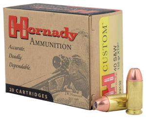 40 S+W Hornady XTP 155 Grain