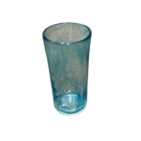 Freddie Blache Clear Blue Tall Glass