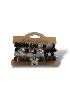 Layered Beaded Bracelets