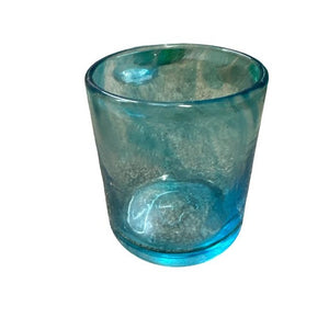 Freddie Blache Clear Blue Short Glass