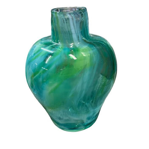 Freddie Blache Blue and Green Large Vase