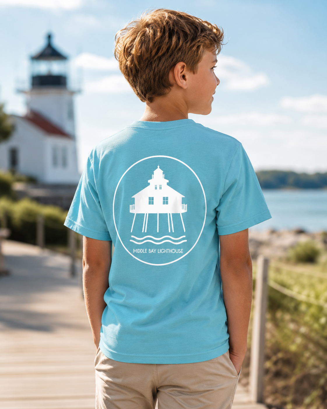 RBO Youth Middle Bay Lighthouse Tee