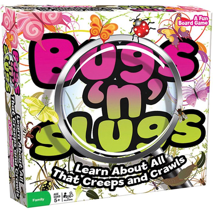 Bugs ’N’ Slugs Kids’ Insect Learning Board Game