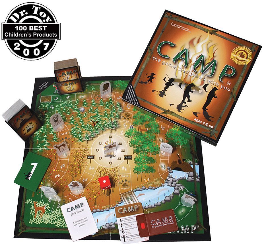 CAMP BOARD GAME