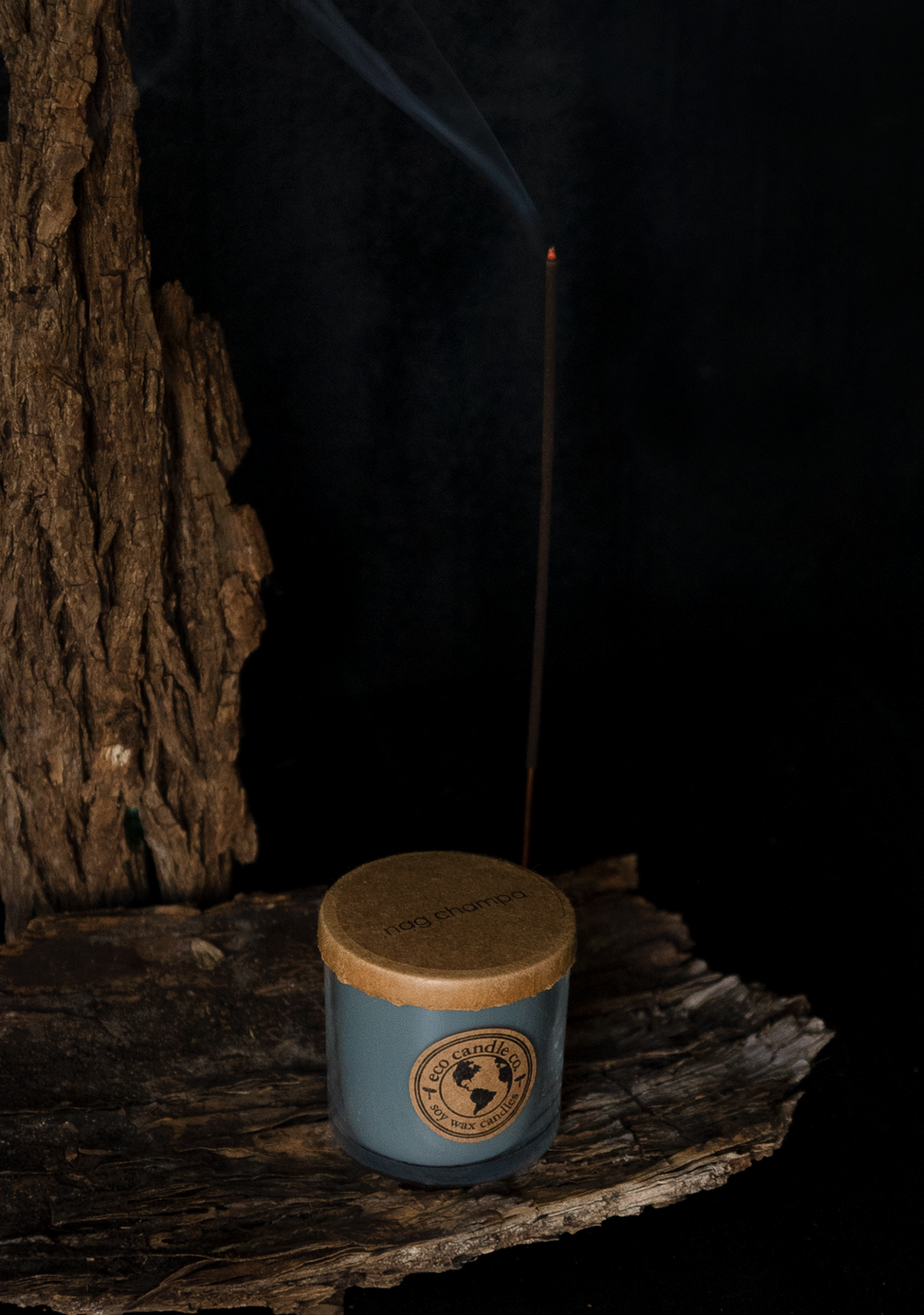 Eco Candle Company - 6oz eco candle NAG CHAMPA