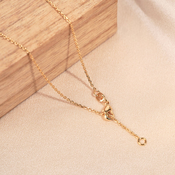 Victoire Collection - 18k gold plated necklace: Gold Plated