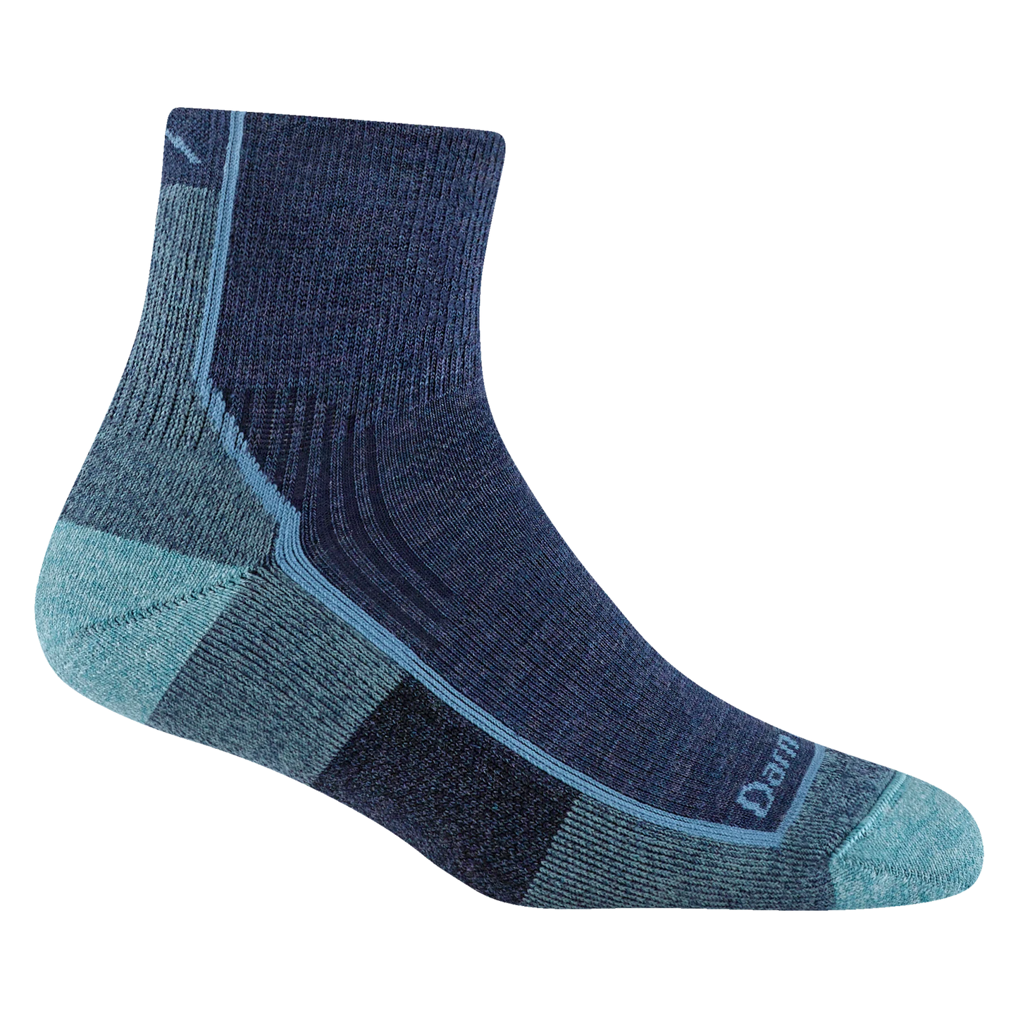 Women’s Hiker Quarter Midweight Hiking Socks With Cushion- Darn Tough