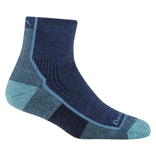 Women’s Hiker Quarter Midweight Hiking Socks With Cushion- Darn Tough