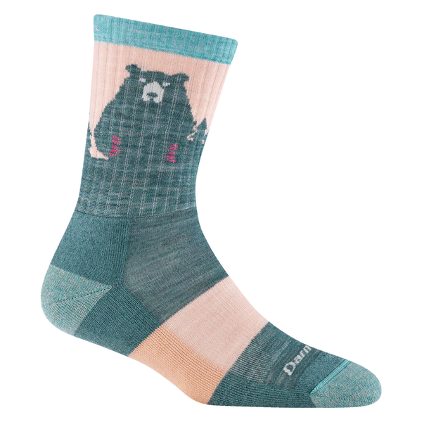 Darn Tough Women's Bear Town Micro Crew Lightweight Hiking Sock