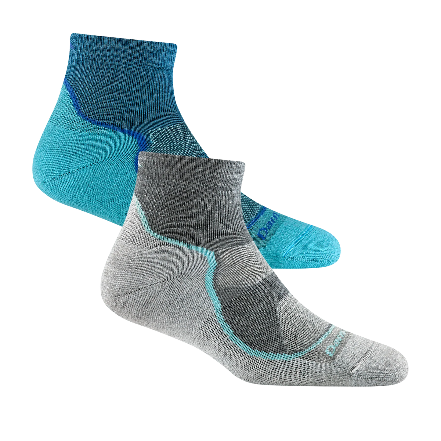 Women’s Light Hiker Quarter Lightweight Hiking Socks- Darn Tough
