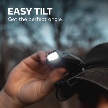 NEBO EINSTEIN Rechargeable Cap Light with Wave Activation