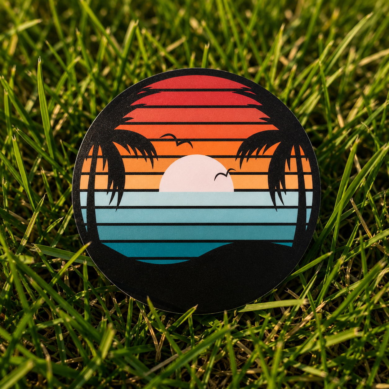 RBO Palm Trees Sticker