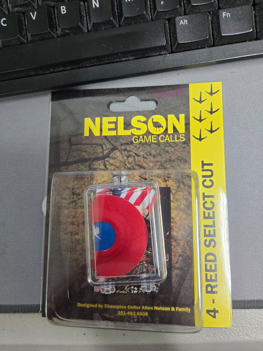 Nelson 4 Reed Select Cut Turkey Mouth Call