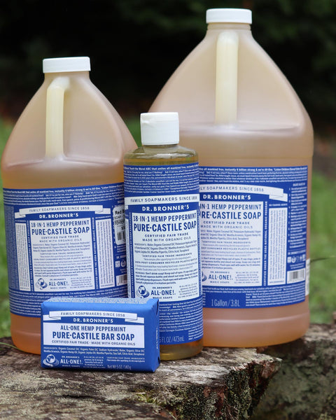 Dr Bronner's Liquid Soap - Peppermint